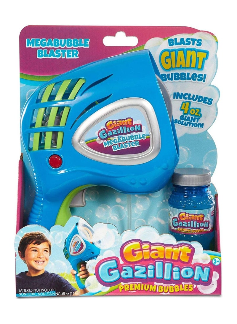 Gazillion Giant Battery-Operated Mega Bubble Blaster 118 Ml